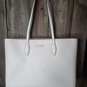 Kate Spade White Tote Bag